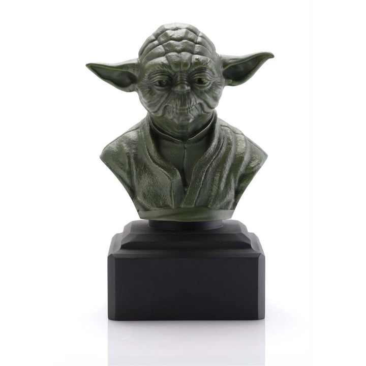 Star Wars By Royal Selangor 0179030C04 Limited Edition Green Yoda Bust Figurine - H S Johnson