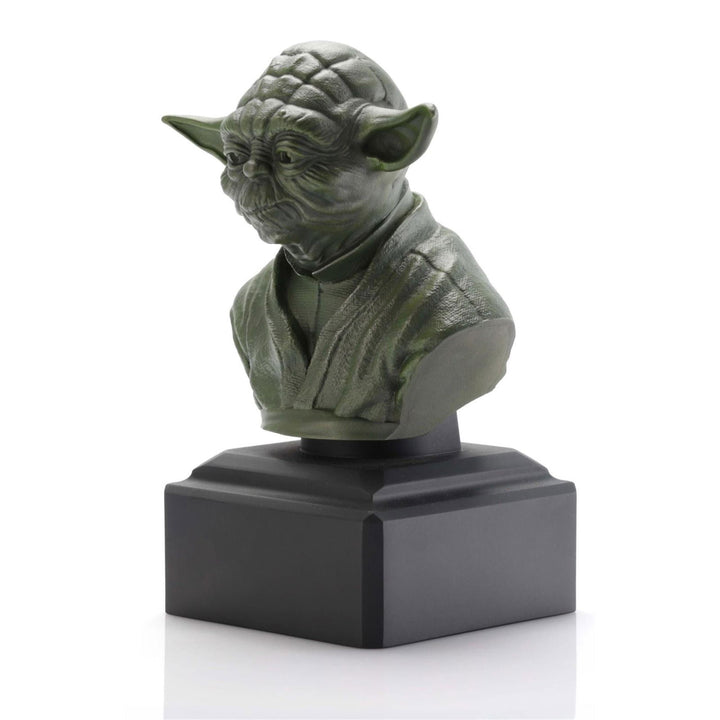 Star Wars By Royal Selangor 0179030C04 Limited Edition Green Yoda Bust Figurine - H S Johnson