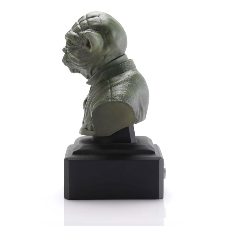 Star Wars By Royal Selangor 0179030C04 Limited Edition Green Yoda Bust Figurine - H S Johnson