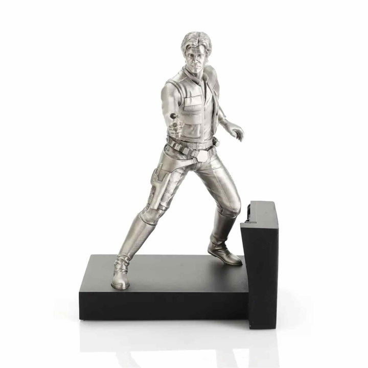 Star Wars By Royal Selangor 0179058 Han Solo Endor Figurine - H S Johnson