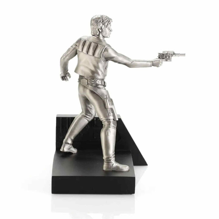 Star Wars By Royal Selangor 0179058 Han Solo Endor Figurine - H S Johnson