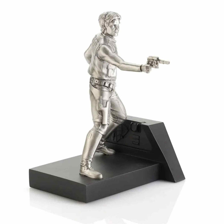Star Wars By Royal Selangor 0179058 Han Solo Endor Figurine - H S Johnson