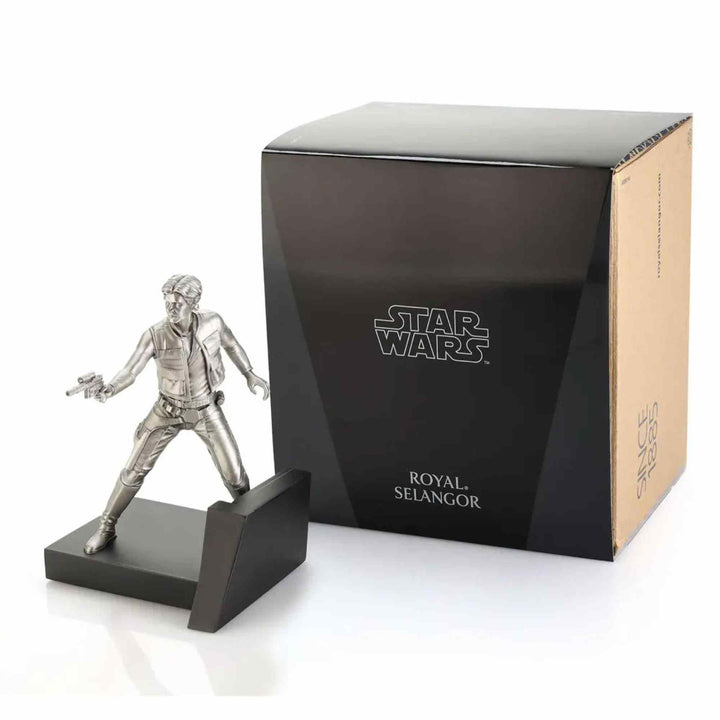 Star Wars By Royal Selangor 0179058 Han Solo Endor Figurine - H S Johnson