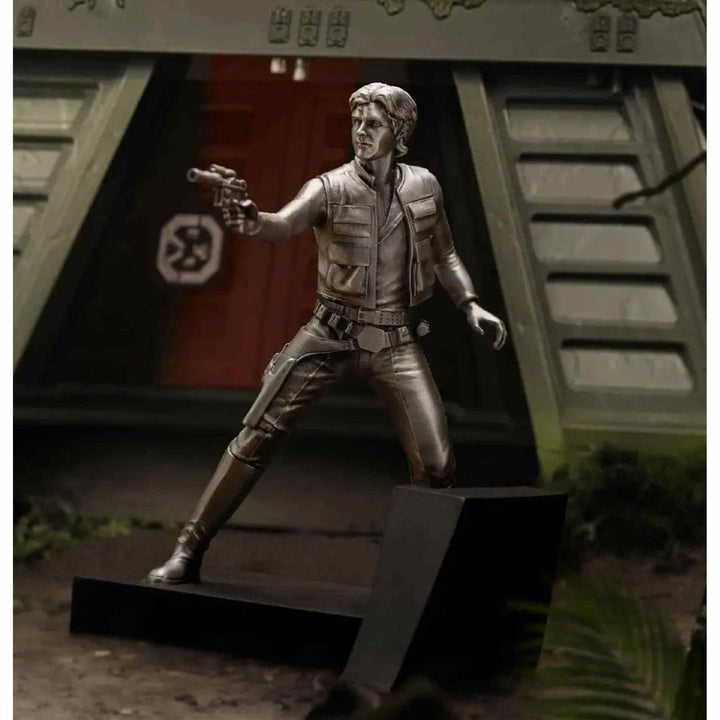 Star Wars By Royal Selangor 0179058 Han Solo Endor Figurine - H S Johnson