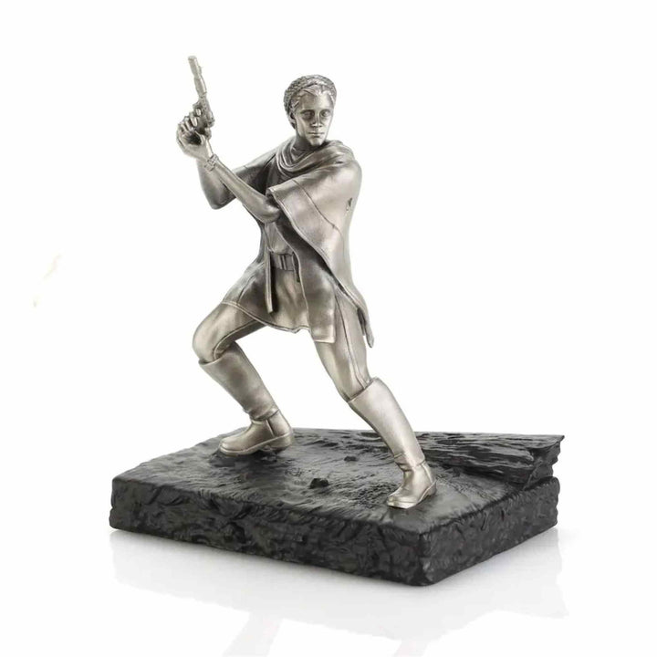 Star Wars By Royal Selangor 0179059 Leia Organa Endor Figurine - H S Johnson