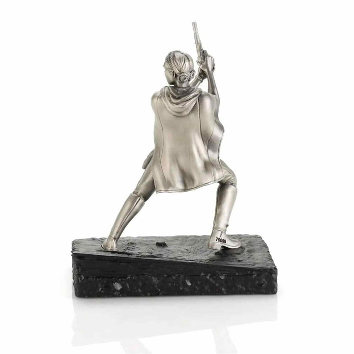 Star Wars By Royal Selangor 0179059 Leia Organa Endor Figurine - H S Johnson
