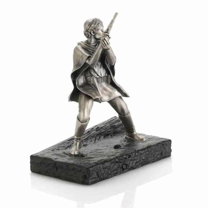 Star Wars By Royal Selangor 0179059 Leia Organa Endor Figurine - H S Johnson