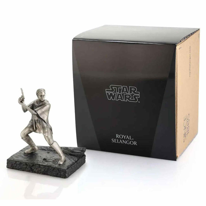 Star Wars By Royal Selangor 0179059 Leia Organa Endor Figurine - H S Johnson