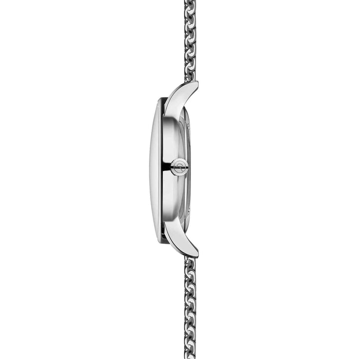 Sternglas S01-BE08-MI04 Men's Berlin Silver Milanese Strap Wristwatch - H S Johnson