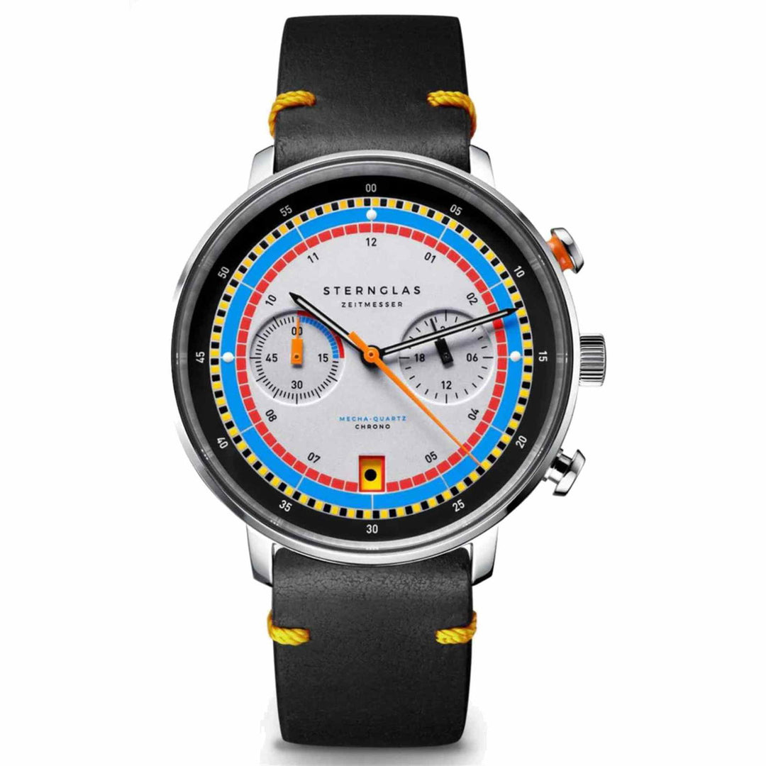 Sternglas S01-HC36-VI22 Men's Hamburg Chrono Regatta Wristwatch - H S Johnson
