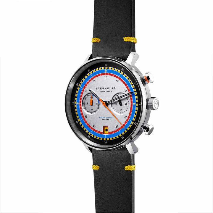 Sternglas S01-HC36-VI22 Men's Hamburg Chrono Regatta Wristwatch - H S Johnson