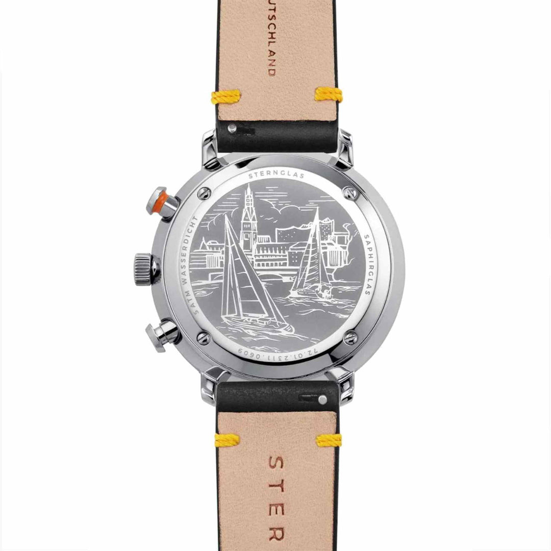 Sternglas S01-HC36-VI22 Men's Hamburg Chrono Regatta Wristwatch - H S Johnson