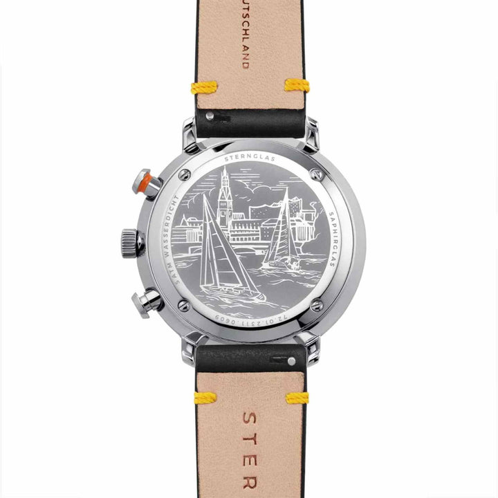 Sternglas S01-HC36-VI22 Men's Hamburg Chrono Regatta Wristwatch - H S Johnson