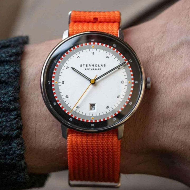 Sternglas S01-HHH16-FI02 Men's Hamburg Limited Edition Hafen Wristwatch - H S Johnson