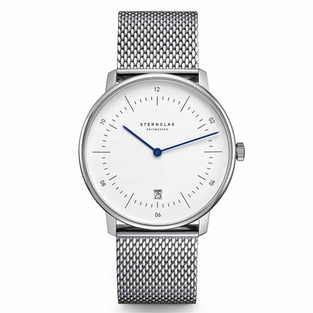 Sternglas S01-NA01-MI04 Men's Naos Mesh Strap Wristwatch - H S Johnson