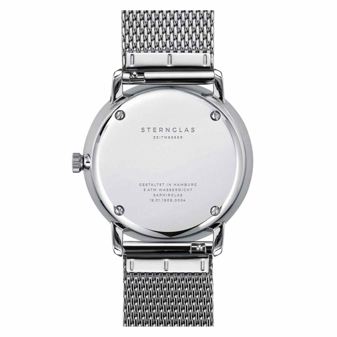 Sternglas S01-NA01-MI04 Men's Naos Mesh Strap Wristwatch - H S Johnson