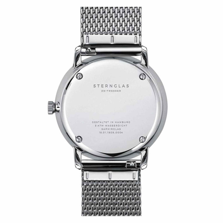 Sternglas S01-NA01-MI04 Men's Naos Mesh Strap Wristwatch - H S Johnson