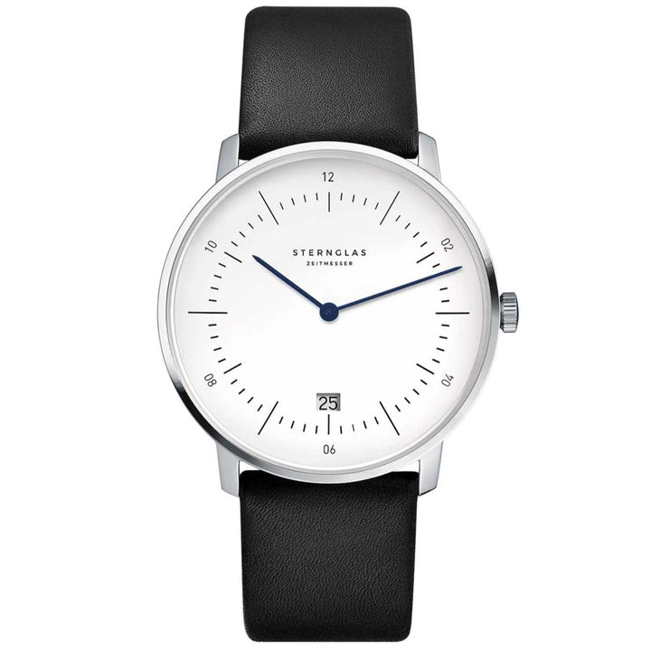 Sternglas S01-NA01-PR07 Men's Naos Black Strap Wristwatch - H S Johnson