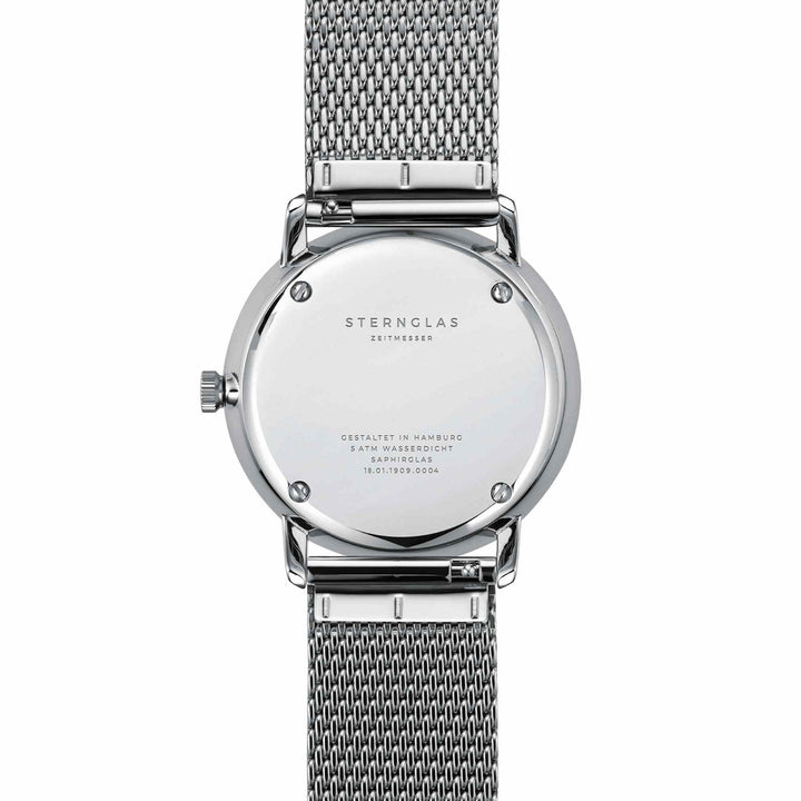 Sternglas S01-NA08-MI04 Men's Green Dial Naos Wristwatch - H S Johnson