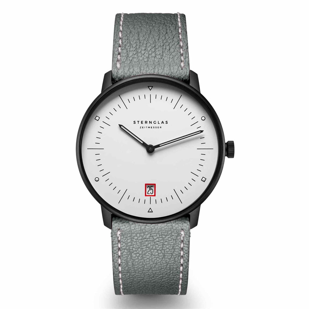 Sternglas S01-NAB15-CA01 Naos Edition Bauhaus III Wristwatch - H S Johnson