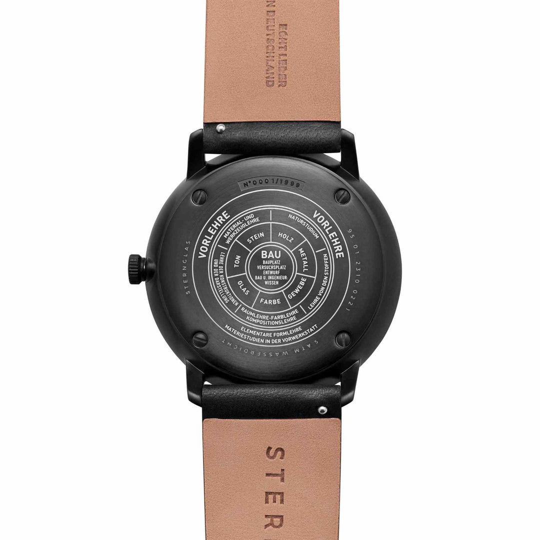 Sternglas S01-NAB15-EB09 Naos Edition Bauhaus III Wristwatch - H S Johnson