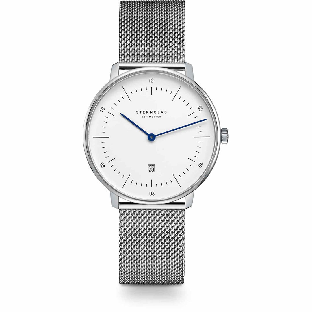 Sternglas S01-ND01-MI01 Women's Naos XS Mesh Strap Wristwatch - H S Johnson
