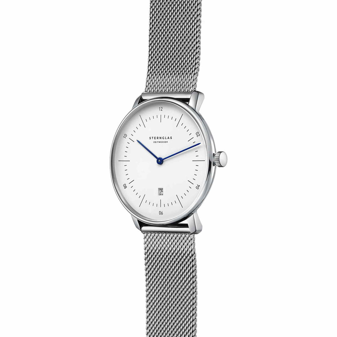 Sternglas S01-ND01-MI01 Women's Naos XS Mesh Strap Wristwatch - H S Johnson