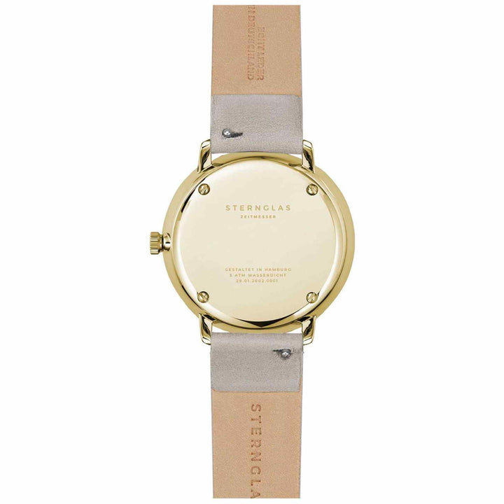 Sternglas S01-ND02-KL06 Women's Naos XS Grey Strap Wristwatch - H S Johnson