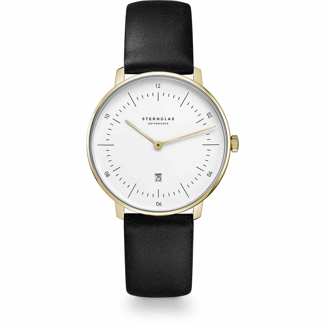 Sternglas S01-ND02-KL08 Women's Naos XS Black Strap Wristwatch - H S Johnson
