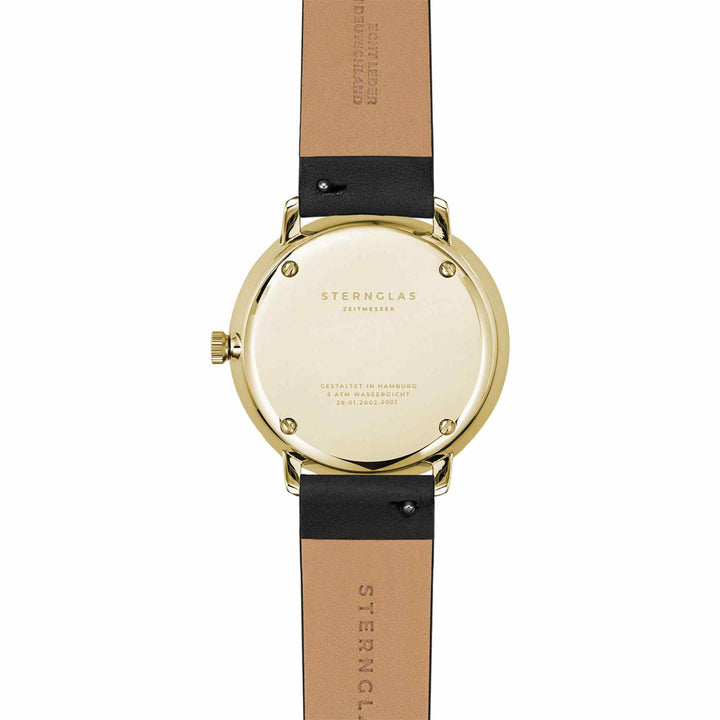 Sternglas S01-ND02-KL08 Women's Naos XS Black Strap Wristwatch - H S Johnson