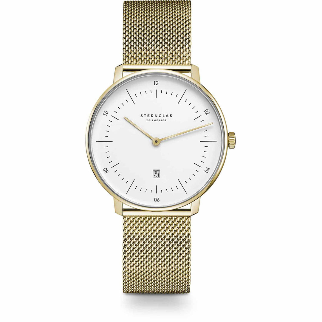 Sternglas S01-ND02-MI07 Women's Naos XS Mesh Strap Wristwatch - H S Johnson