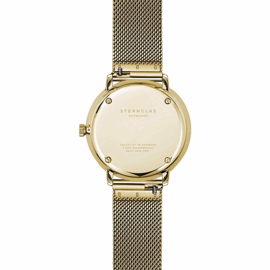 Sternglas S01-ND02-MI07 Women's Naos XS Mesh Strap Wristwatch - H S Johnson