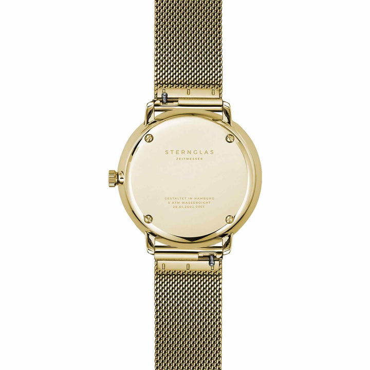 Sternglas S01-ND02-MI07 Women's Naos XS Mesh Strap Wristwatch - H S Johnson