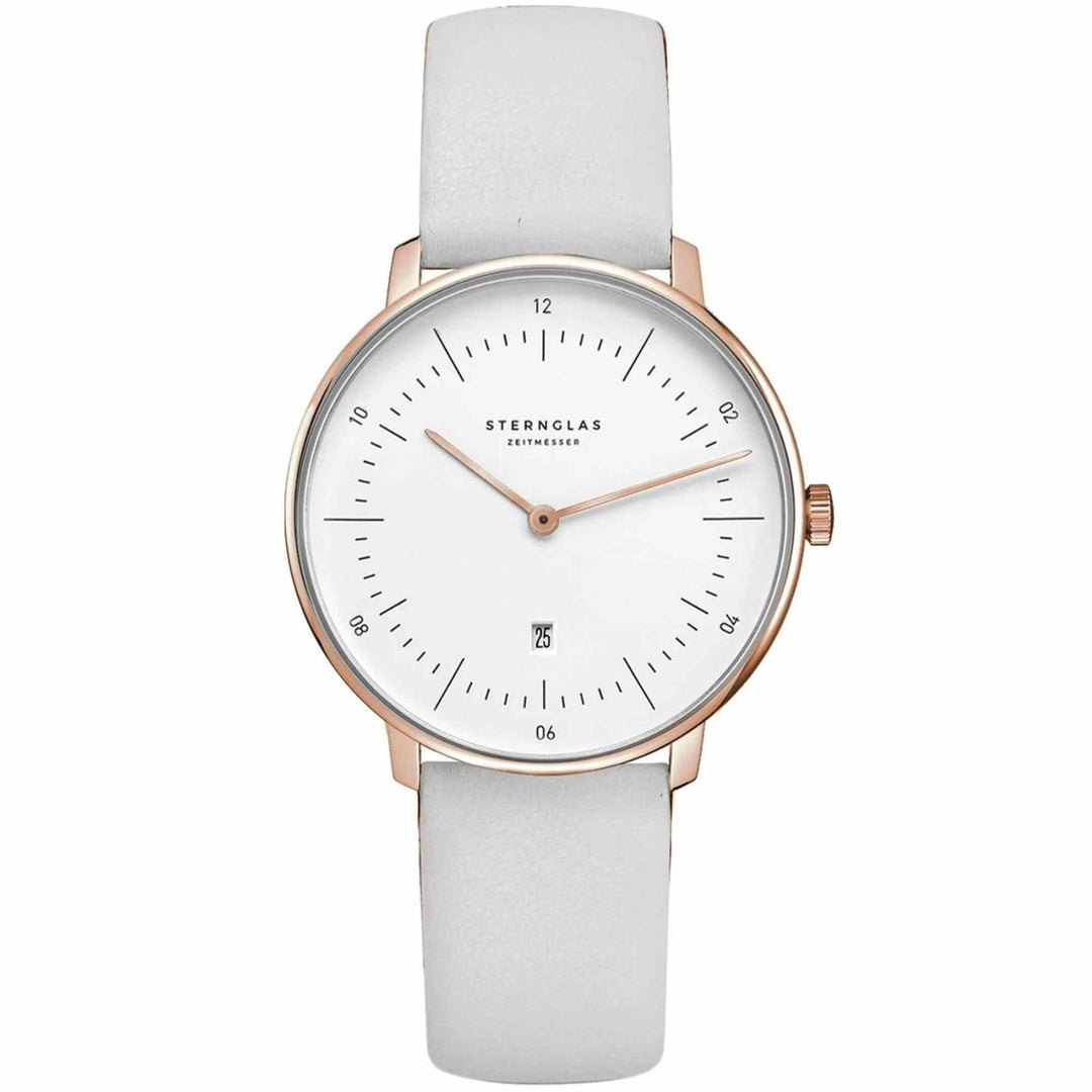 Sternglas S01-ND13-KL14 Women's Naos XS Leather strap Wristwatch - H S Johnson