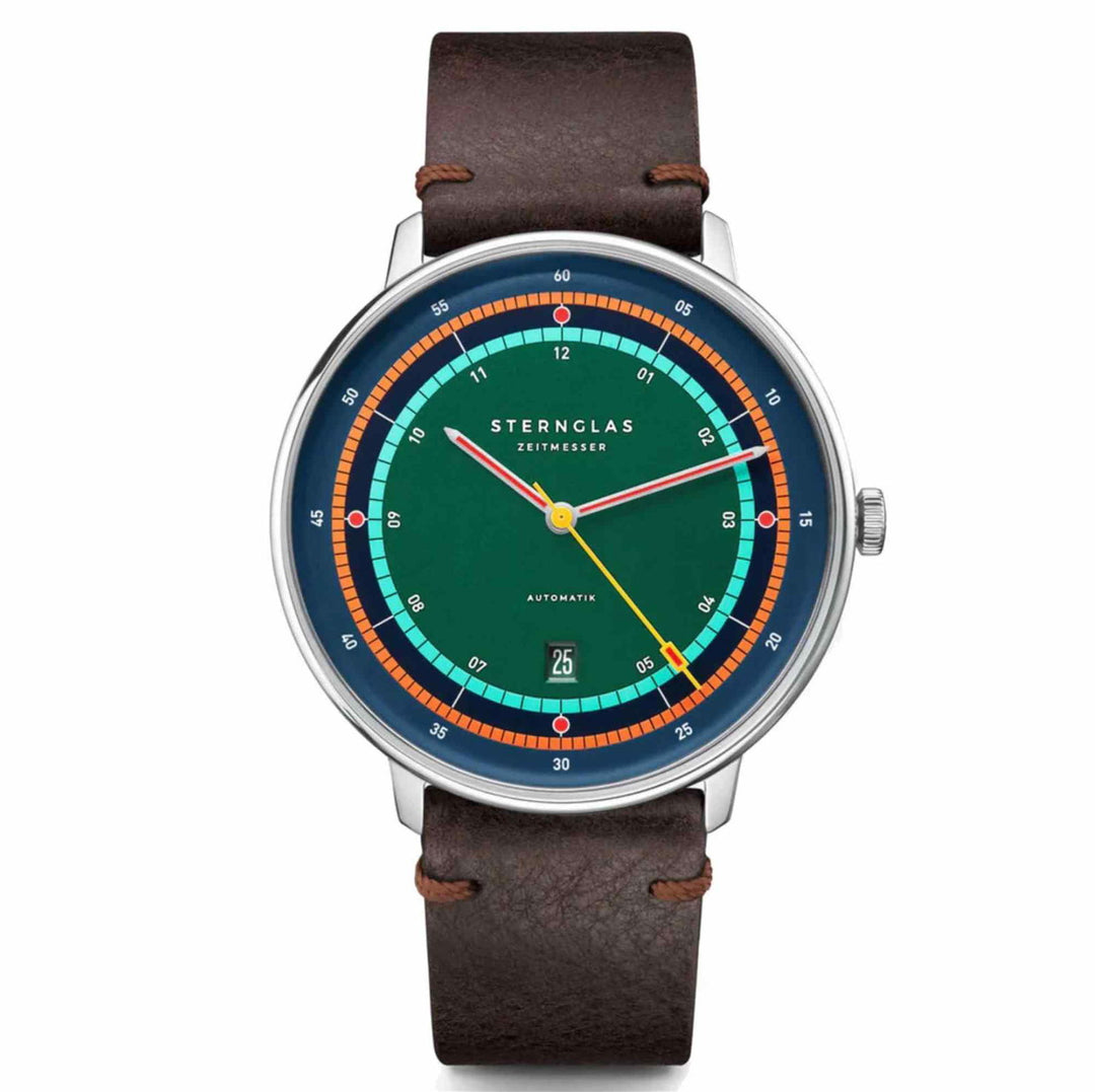 Sternglas S02-HHA08-VI11 Hamburg Edition Argo Automatic Wristwatch - H S Johnson