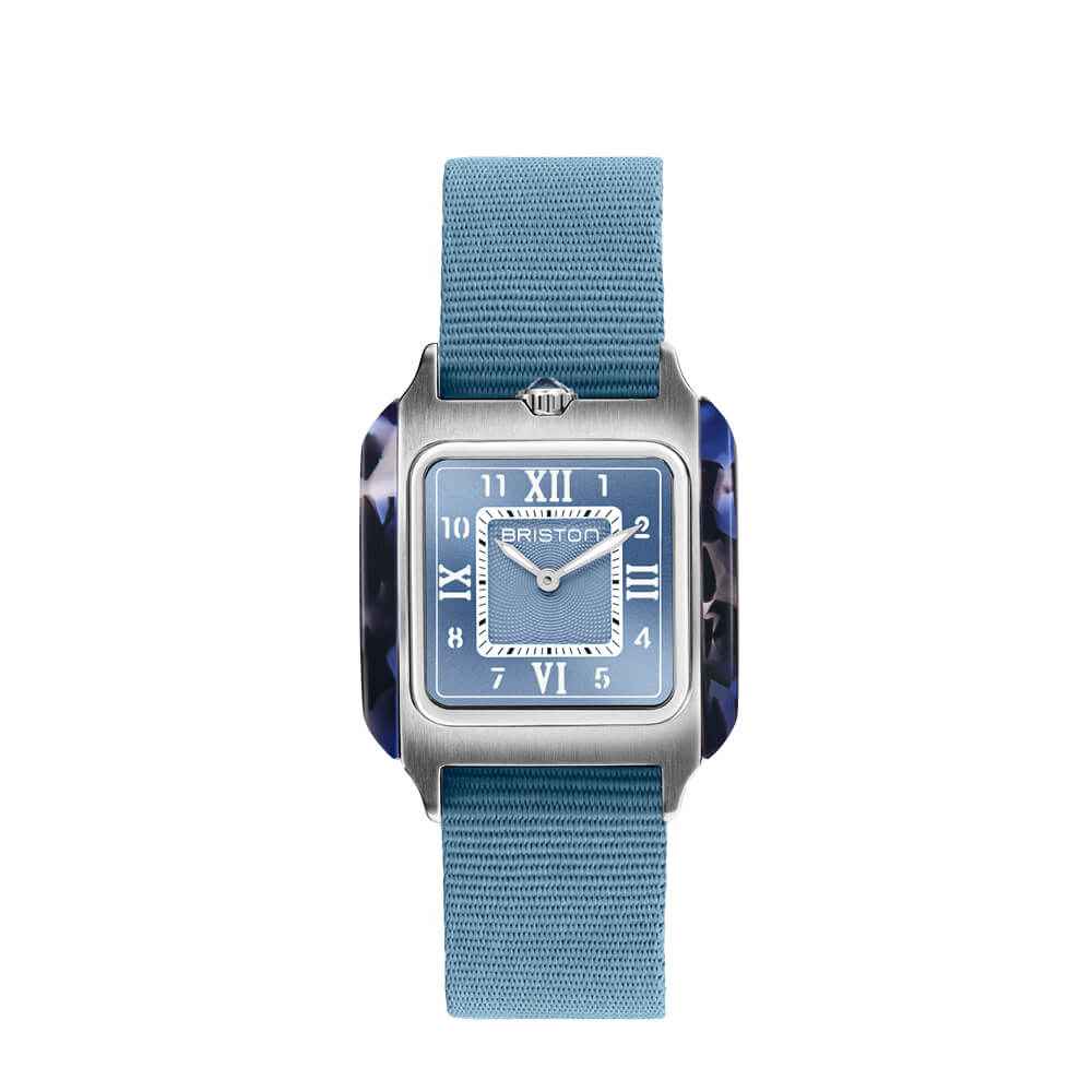 Briston Streamliner Kennedy Spring - HM - Bleu glacier 262030.SA.UB.25.NIB Watch