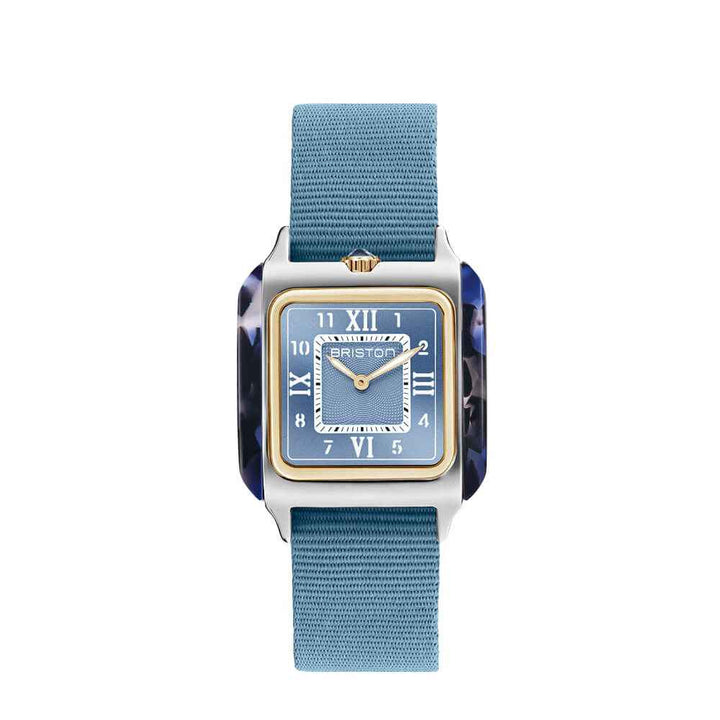 Briston Streamliner Kennedy Spring -  HM - Gold - Bleu glacier 262030.PYA.UB.25.NIB Watch