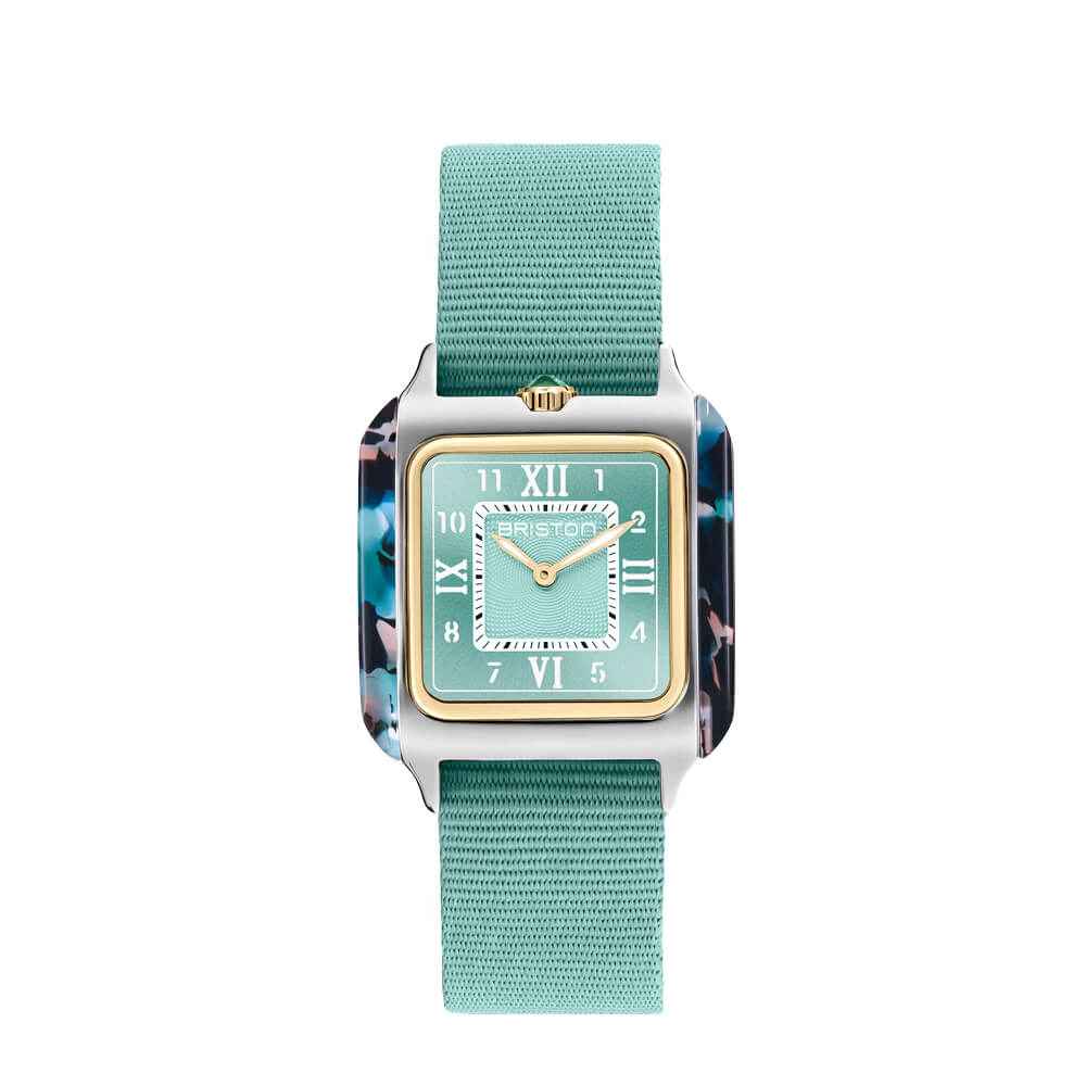 Briston Streamliner Kennedy Spring -  HM - Gold - Vert d'eau 262030.PYA.UGW.29.NGW Watch