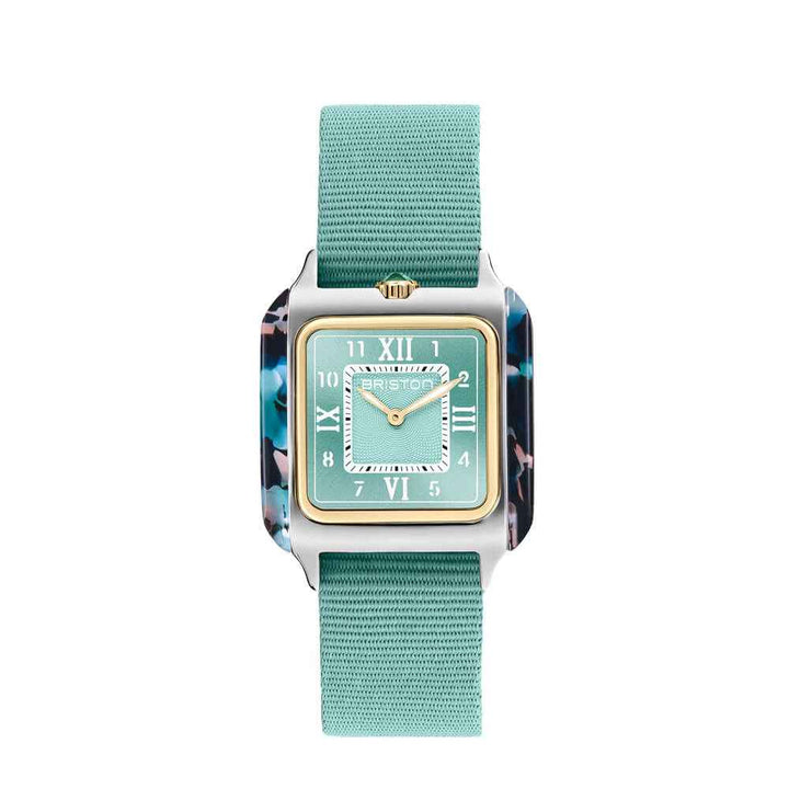 Briston Streamliner Kennedy Spring -  HM - Gold - Vert d'eau 262030.PYA.UGW.29.NGW Watch