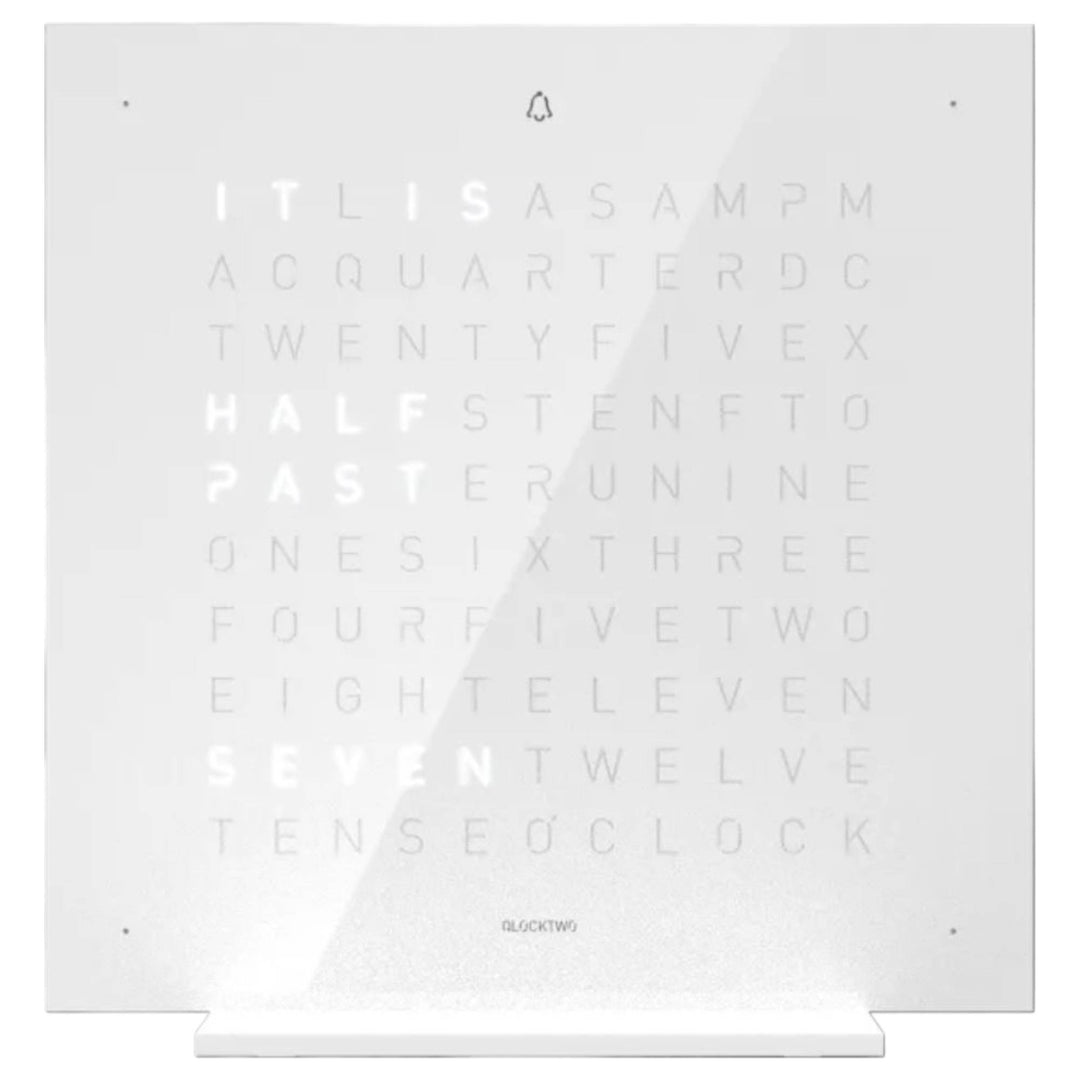 Qlocktwo T4PENVS-UK Earth 13.5 Pure Vanilla Sugar Collection Desk Clock