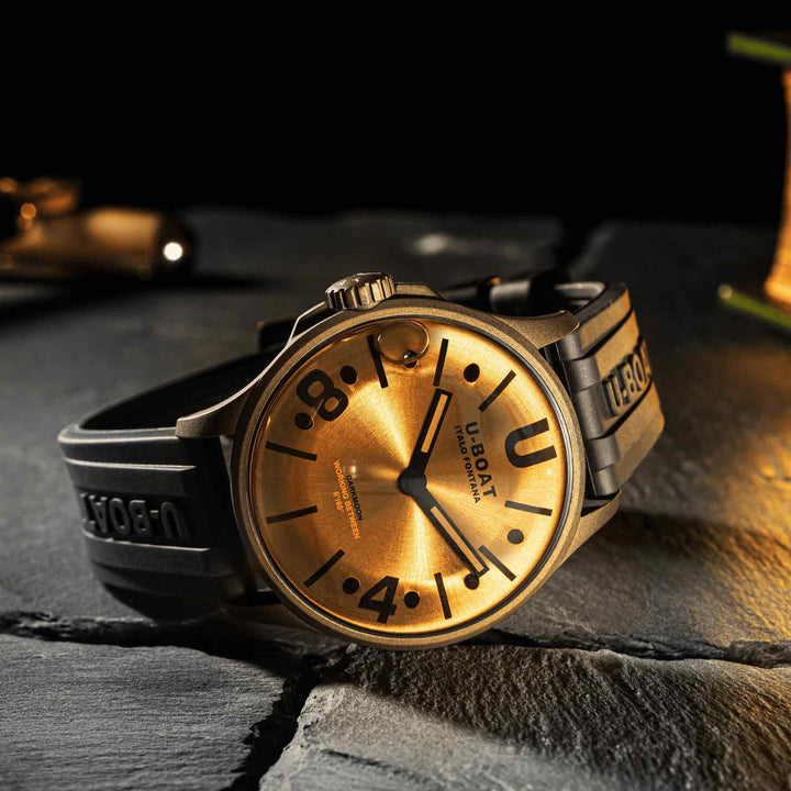 U-Boat 9547 Darkmoon 40mm Bronze PVD Wristwatch - H S Johnson