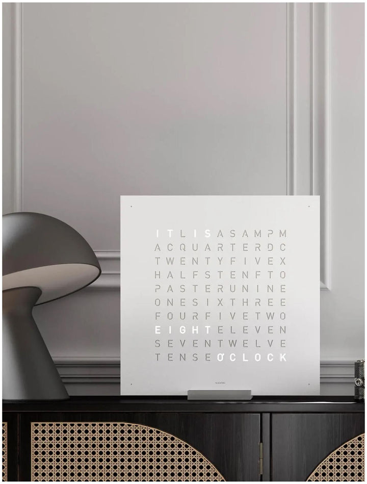 Qlocktwo QT5ENWHPC-UK 45 White Pepper White Clock