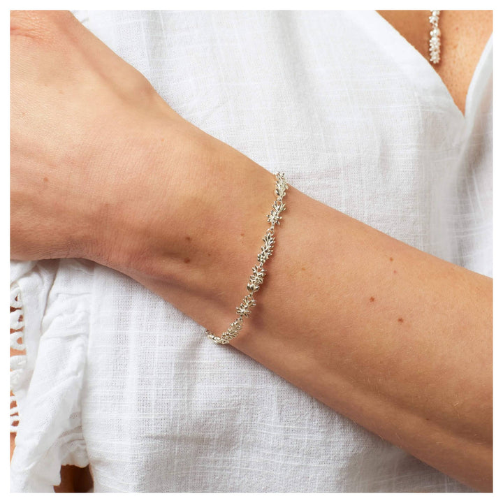 Laura Ashley B5583 Naunton Folly Tennis Bracelet Sterling Silver