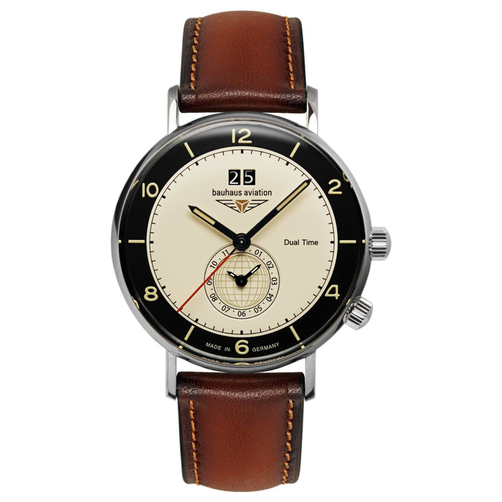 Bauhaus Aviation 24462 Men's Dual Time Quartz  Watch