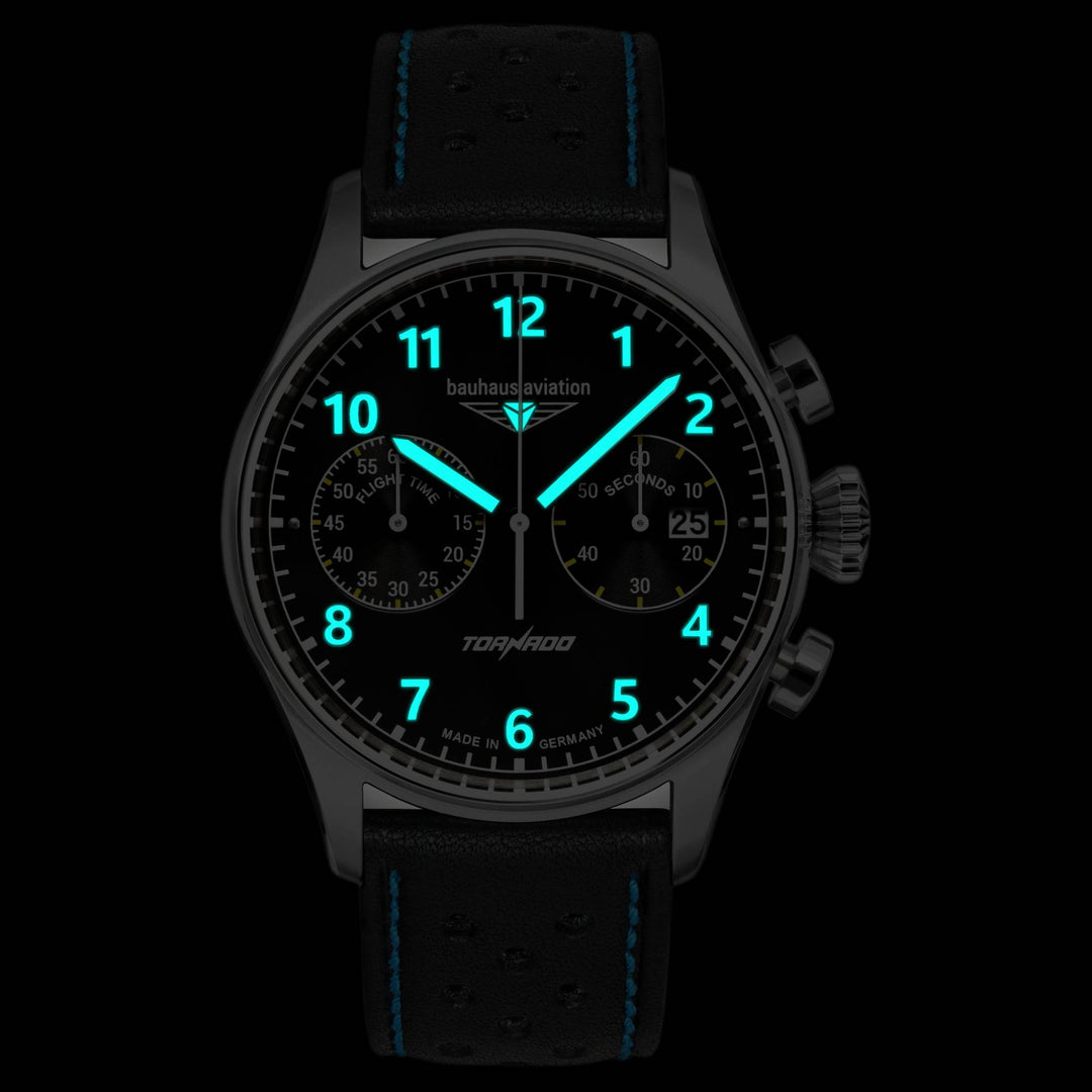 Bauhaus Aviation 27703 Tornado Chronograph Watch