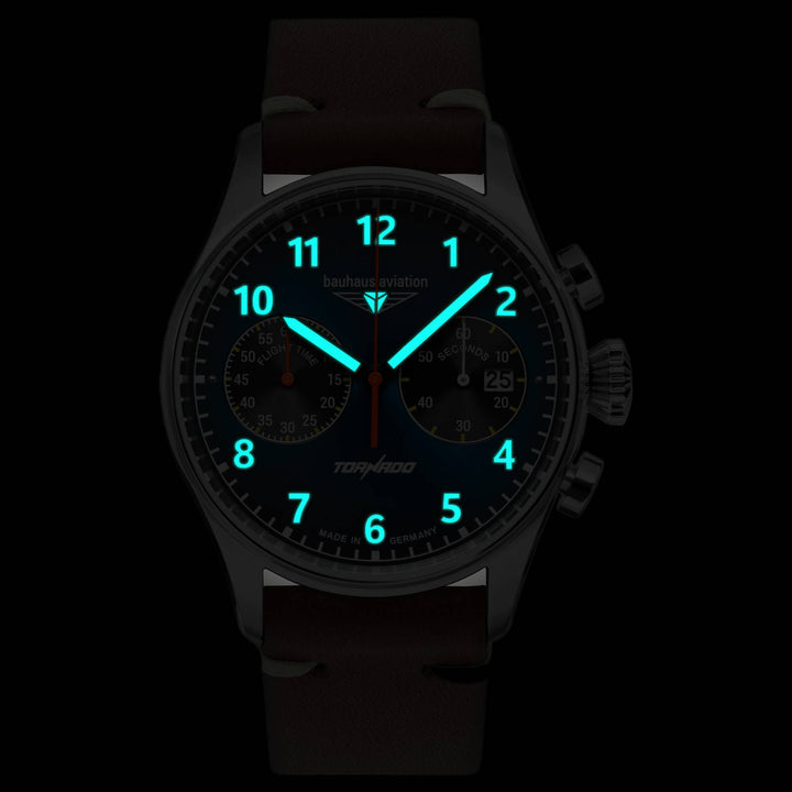 Bauhaus Aviation 27723 Tornado Chronograph Watch