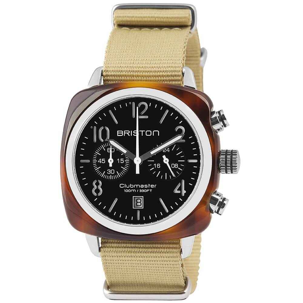 Briston Clubmaster Classic - Chrono - Noir 13140.SA.T.1.NK Watch