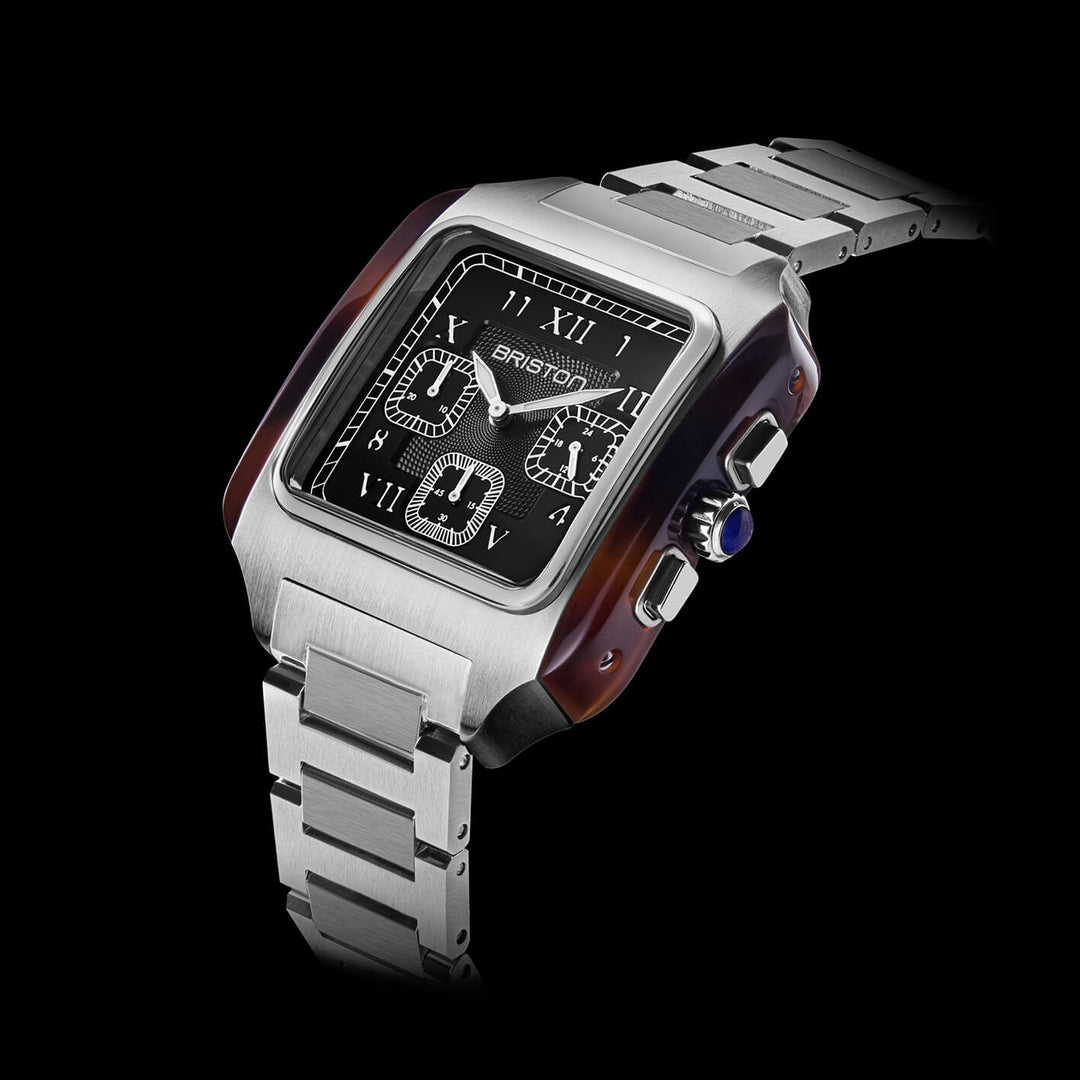 Briston Streamliner Kennedy - Chrono - Acier - Noir 261838.SA.T.1.SB Watch