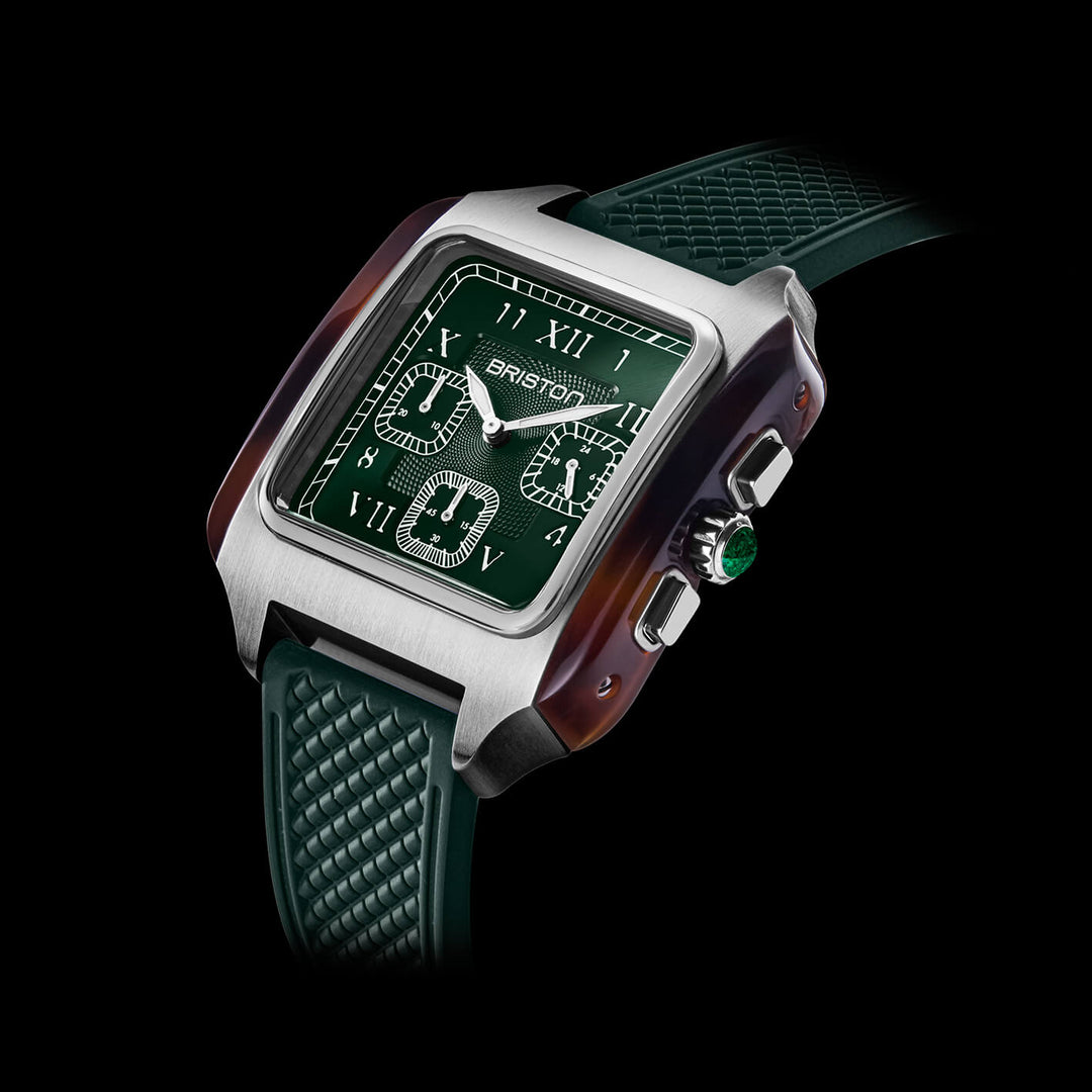 Briston Streamliner Kennedy - Chrono - Vert 261838.SA.T.10 FBG Watch