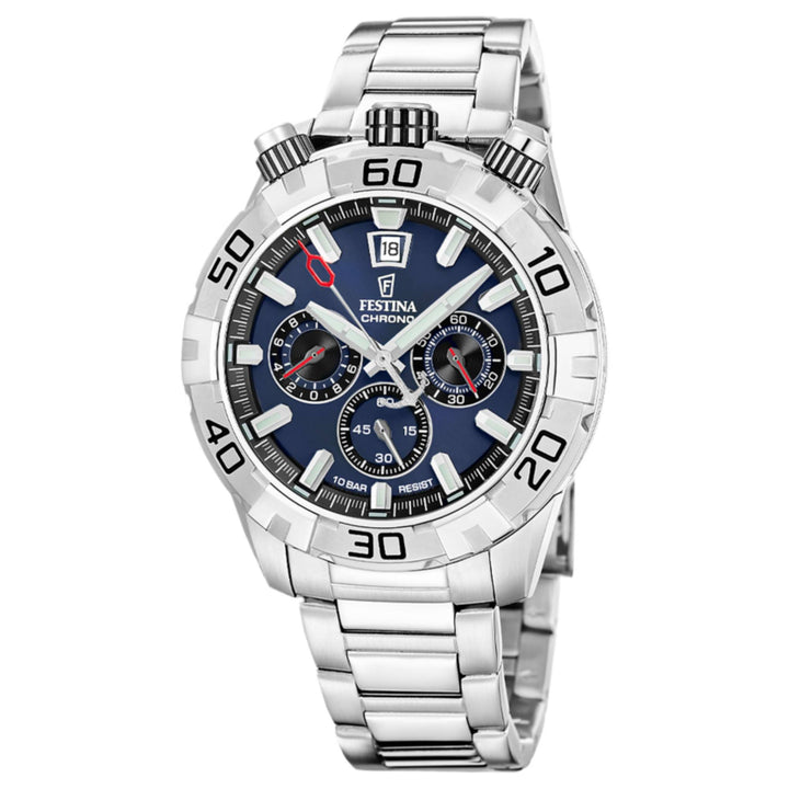 Festina F20743/1 Men's Bullhead Analogue Chronograph Quartz Watch